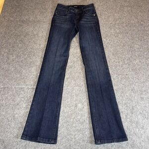 Haala Denim Venice Bootcut Women's Jeans 24x32 Blue Dark Wash Western Rodeo